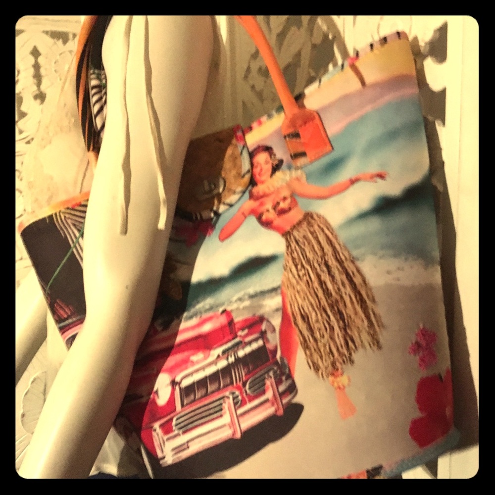 Classy beach tote